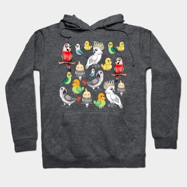 Flock of birds Hoodie by Manxcraft